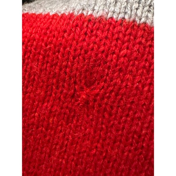 1970s-1980s Michael MILEA BETSEY JOHNSON Striped Wool Blend Sweater. S-M. AS IS - Picture 10 of 10